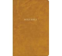 CSB Grace Bible, Camel LeatherTouch (Dyslexia Friendly)
