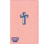 CSB Grace Bible for Kids, Pink LeatherTouch (Dyslexia Friendly)