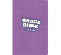 CSB Grace Bible for Kids, Purple LeatherTouch (Dyslexia Friendly)