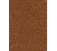 CSB He Reads Truth Bible, Saddle Leathertouch, Indexed