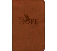 CSB Here's Hope Bible, Burnt Sienna LeatherTouch