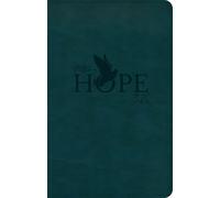 CSB Here's Hope Bible, Dark Teal LeatherTouch
