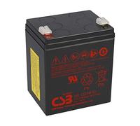 CSB High-Current Lead Battery HR1227W 12V 6.18Ah 27W Faston 6.3 mm Compatible with NPH5-12, MP1223H, HR1221W HR1225W 12LH-30W UPS Extremely High Current