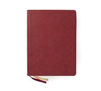CSB Holy Land Illustrated Bible, Burgundy Leathertouch, Indexed: Christian Standard Bible, Leathertouch, Burgundy