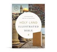 CSB Holy Land Illustrated Bible, Ginger LeatherTouch: A Visual Exploration of the People, Places, and Things of Scripture