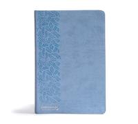 CSB (in)courage Devotional Bible, Blue Leathertouch: Black Letter, Notetaking Space, Reading Plans, Easy-To-Read Font