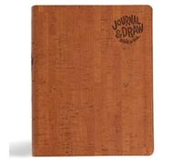 CSB Journal and Draw Bible for Kids, Brown Cork: Christian Standard Bible, Brown Cork Leathertouch