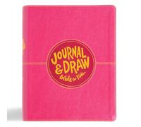 CSB Journal and Draw Bible for Kids, Pink: Christian Standard Bible, Pink Leathertouch