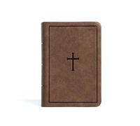 CSB Large Print Compact Reference Bible, Brown Leathertouch: CSB Compact Reference Bible, Brown Leathertouch: Chistian Standard Bible, Brown Leathertouch, Reference Bible