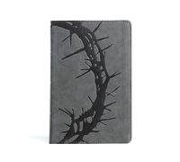 CSB Large Print Personal Size Reference Bible, Charcoal Leathertouch: Csb Personal Size Reference Bible, Charcoal Leathertouch: Christian Standard Bible Charcoal Leathertouch, Personal Size Reference