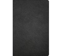 CSB Large Print Personal Size Reference Bible, Optimal Type, Digital Study Edition, Black Genuine Leather