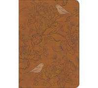 CSB Large Print Personal Size Reference Bible, Optimal Type, Digital Study Edition, Brown LeatherTouch