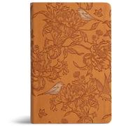 CSB Large Print Personal Size Reference Bible, Optimal Type, Digital Study Edition, Brown LeatherTouch, Indexed