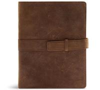 CSB Legacy Notetaking Bible, Tan Genuine Leather with Strap