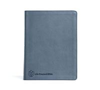 CSB Life Counsel Bible, Slate Blue Leathertouch, Indexed: Practical Wisdom for All of Life