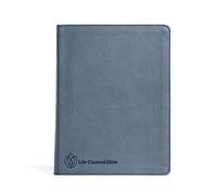 CSB Life Counsel Bible, Slate Blue Leathertouch: Practical Wisdom for All of Life