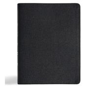 CSB Men of Character Bible, Revised and Updated, Black Genuine Leather, Indexed