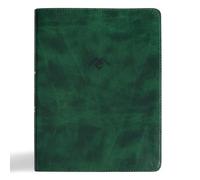 CSB Men of Character Bible, Revised and Updated, Forest Leathertouch