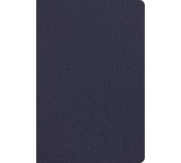 CSB Men's Daily Bible, Blue LeatherTouch
