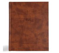 CSB Notetaking Bible, Expanded Reference Edition, Brown Leathertouch Over Board