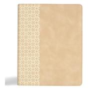 CSB Notetaking Bible, Expanded Reference Edition, Cream Suedesoft Leathertouch