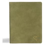 CSB Notetaking Bible, Revive Our Hearts Edition, Sage Suedesoft Leathertouch: Wi