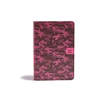 CSB On-the-Go Bible, Pink Camouflage