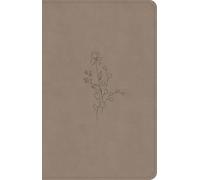 CSB Personal Size Bible, Digital Study Edition, Earth SuedeSoft LeatherTouch