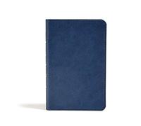 CSB Personal Size Bible, Navy LeatherTouch: Christian Standard Bible, Personal Size Bible, Navy Leathertouch