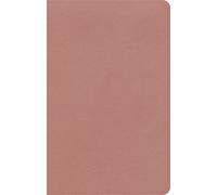 CSB Personal Size Bible, Rose Gold Leathertouch