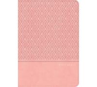 CSB Personal Size Giant Print Bible, Optimal Type, Digital Study Edition, Pink LeatherTouch, Indexed