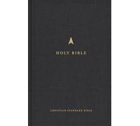 CSB Pew Bible, Large Print Edition, Easy-to-Read Optimal Type, Charcoal Cloth Over Board