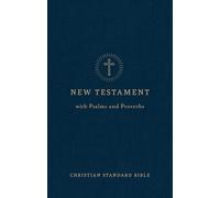 CSB Pocket New Testament with Psalms and Proverbs, Easy-to-Read Optimal Type, Navy Trade Paper