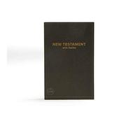 CSB Pocket New Testament with Psalms, Black Trade Paper