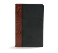 CSB Rainbow Study Bible, Black/Tan
