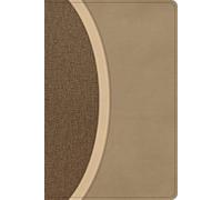 CSB Rainbow Study Bible, Brown LeatherTouch