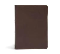 CSB She Reads Truth Bible, Brown Genuine Leather, Indexed: Notetaking Space, Devotionals, Reading Plans, Easy-To-Read Font