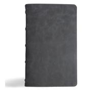 CSB Single-Column Personal Size Bible, Holman Handcrafted Collection, Premium Marbled Slate Calfskin: Christian Standard Bible, Marbled Slate, Premium ... Personal Size, Holman Handcrafted Collection