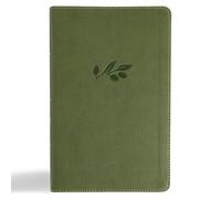 CSB Single-Column Personal Size Reference Bible, Olive: Christian Standard Bible, Olive, Leathertouch, Single-column, Personal Size, Reference