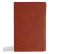 CSB Single-Column Personal Size Reference Bible, Sienna: Christian Standard Bible, Burnt Sienna, Leathertouch, Single-column, Personal Size, Reference