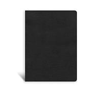 CSB Single-Column Wide-Margin Bible, Black LeatherTouch: Christian Standard Bible, Black, Leathertouch, Single-Column Text, Wide Margins