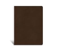 CSB Single-Column Wide-Margin Bible, Brown LeatherTouch: Christian Standard Bible, Brown, Leathertouch