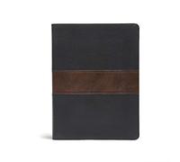 CSB Spurgeon Study Bible, Black/Brown LeatherTouch (R): Study Notes, Quotes, Sermons Outlines, Easy-To-Read Font