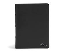 CSB Spurgeon Study Bible, Black Genuine Leather, Indexed: Study Notes, Quotes, Sermons Outlines, Easy-To-Read Font