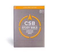 CSB Study Bible, Large Print Edition, Hardcover