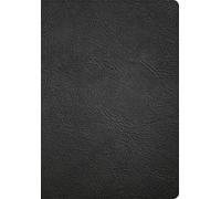CSB Super Giant Print Reference Bible, Optimal Type, Digital Study Edition, Black Genuine Leather