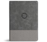 CSB Super Giant Print Reference Bible, Optimal Type, Digital Study Edition, Charcoal LeatherTouch