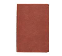 CSB Thinline Reference Bible, Burnt Sienna Leathertouch