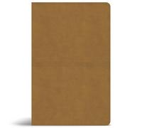 CSB Thinline Reference Bible, Digital Study Edition, Camel LeatherTouch
