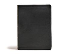 CSB Tony Evans Study Bible, Black Genuine Leather, Indexed: Study Notes and Commentary, Articles, Videos, Easy-To-Read Font